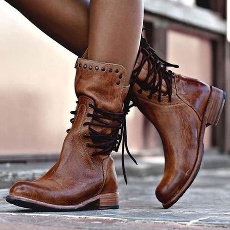 Shannon | Luxury Lace-ups Boots