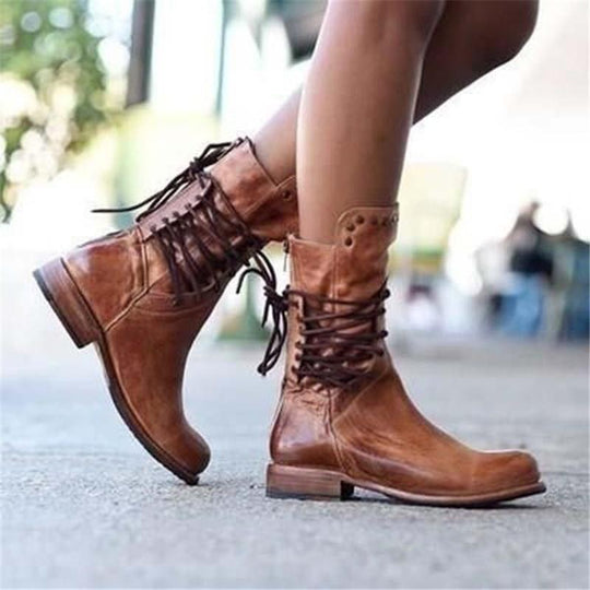 Shannon | Luxury Lace-ups Boots