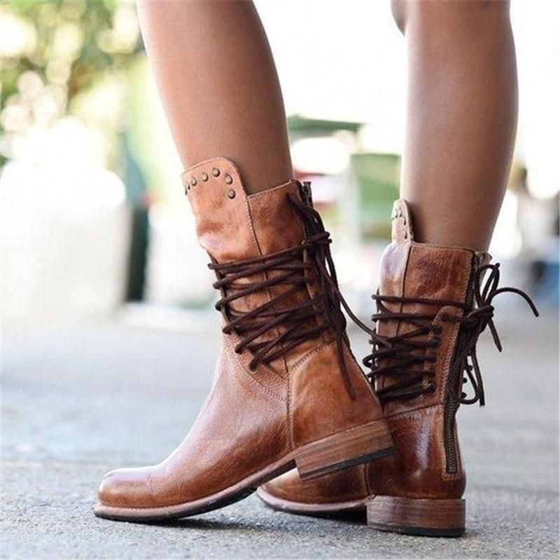 Shannon | Luxury Lace-ups Boots