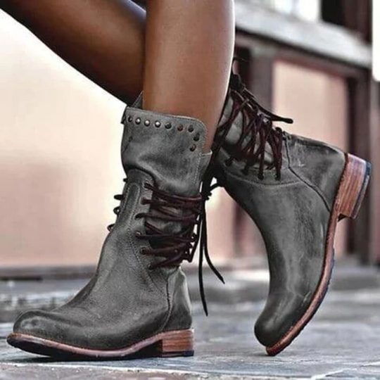 Shannon | Luxury Lace-ups Boots