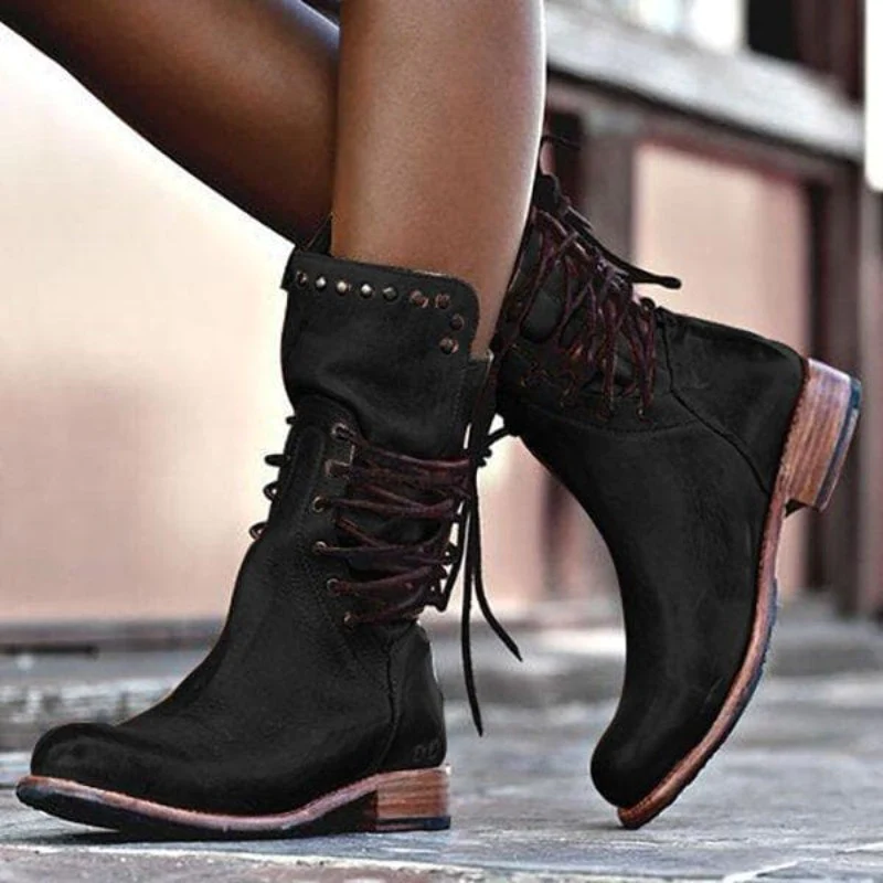 Shannon | Luxury Lace-ups Boots