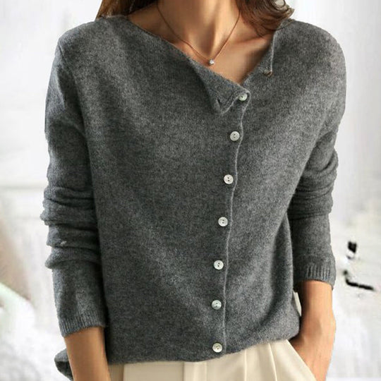 Alfonsa | Elegant Wool Cardigan