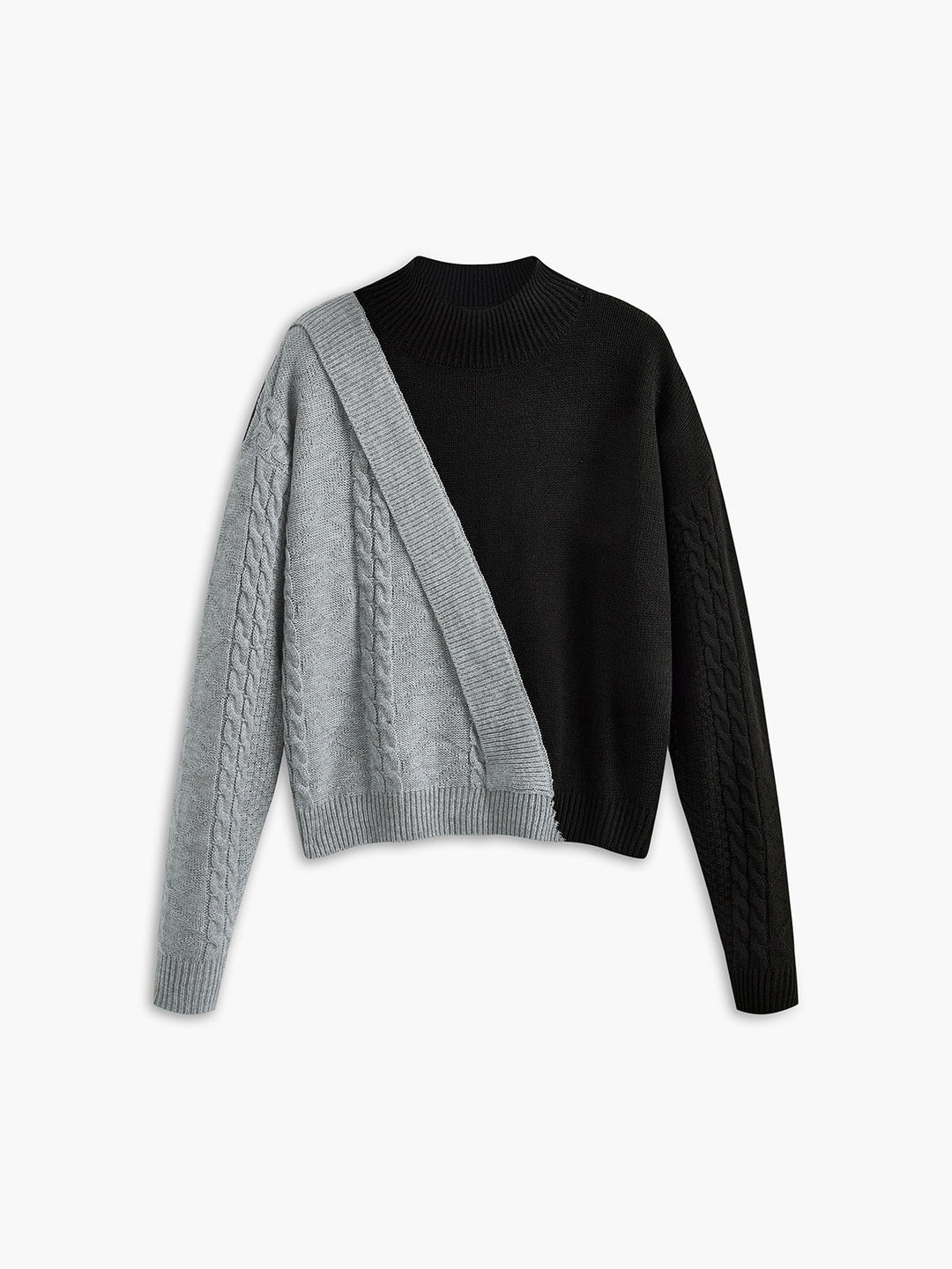 Lisa | Color Block Knitting Sweater