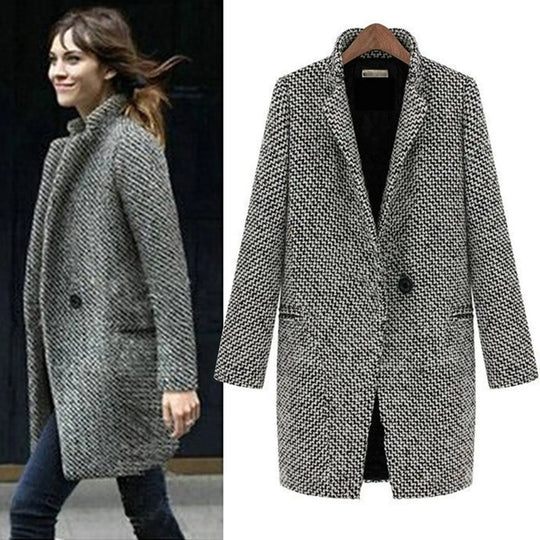 Anna | Timeless Long Jacket