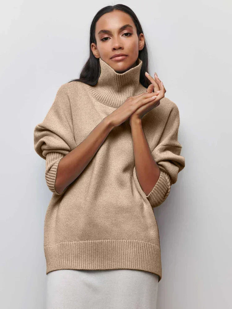 Olivia | Sweater with Turtleneck