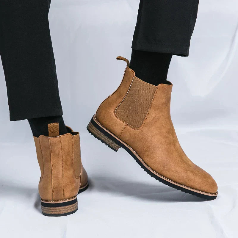 Kayden | Leather Chelsea Boots