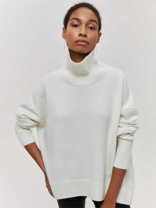 Olivia | Sweater with Turtleneck