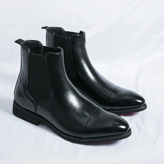 Damien | eather Chelsea Boots