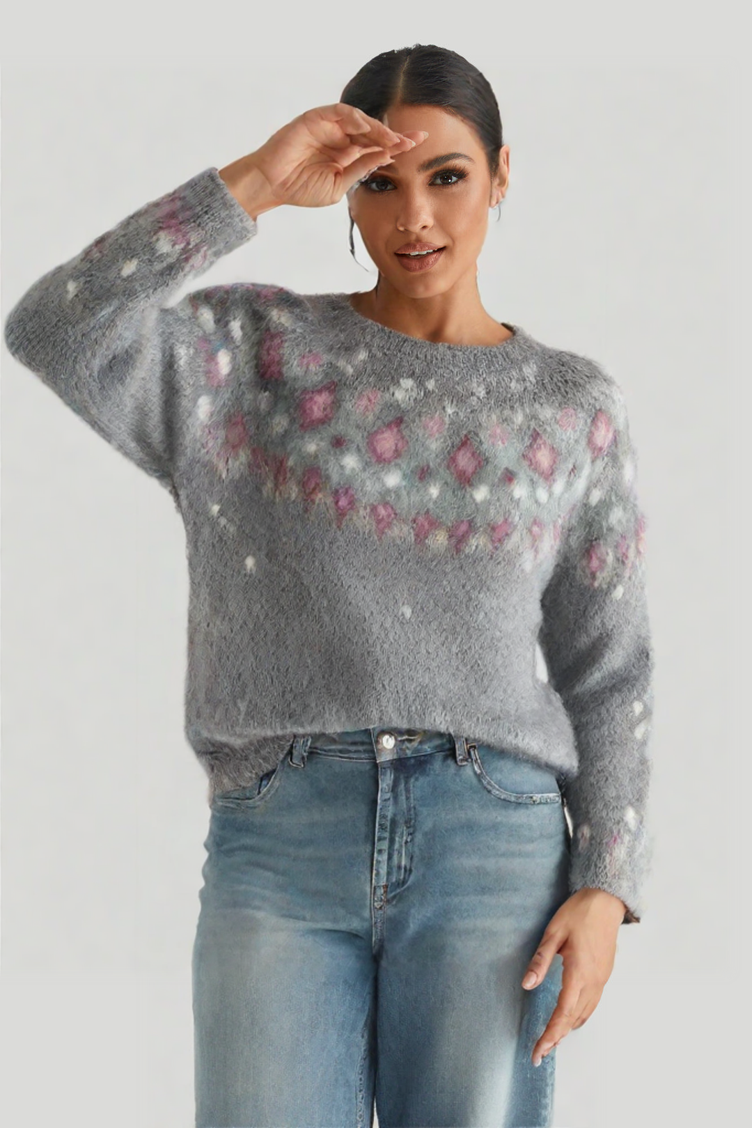 MONICA® | Patterned Knitted Jumper