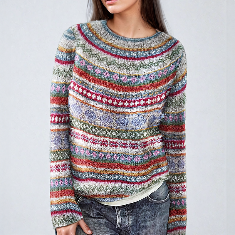 Mia | Classic Fair Isle Sweater