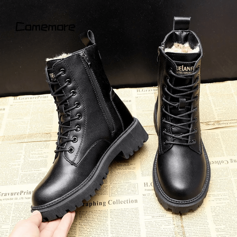 Pamela | Premium Black Boots