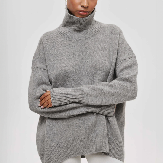 Olivia | Turtleneck Knit Sweater