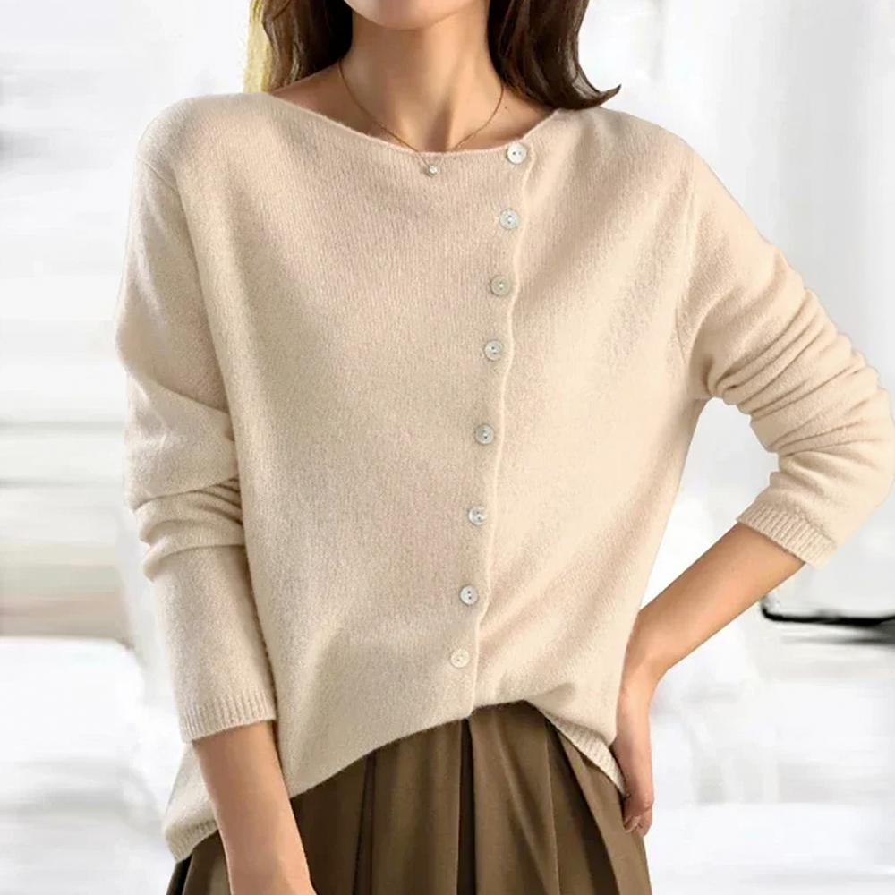 Alfonsa | Elegant Wool Cardigan