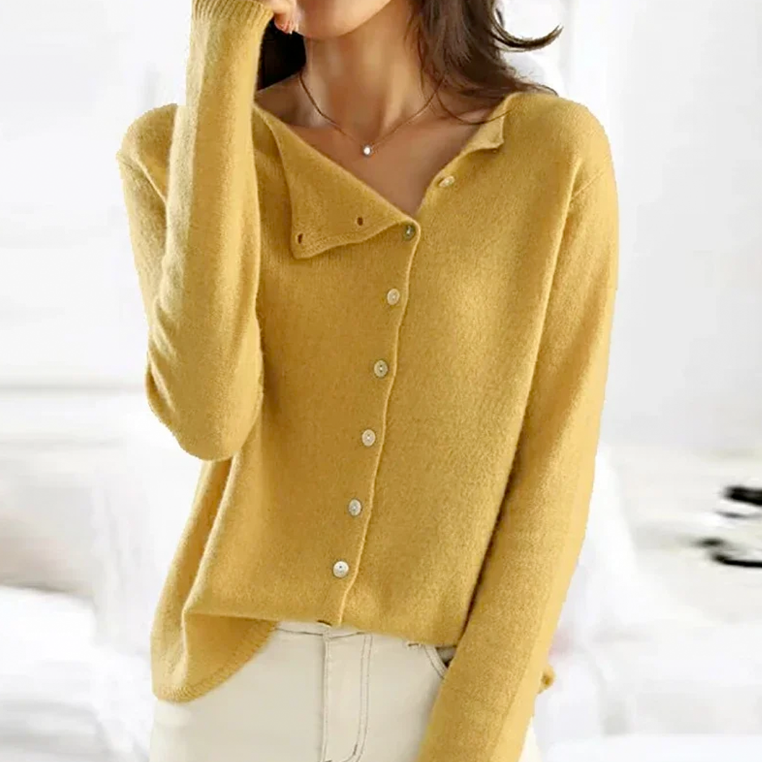 Alfonsa | Elegant Wool Cardigan